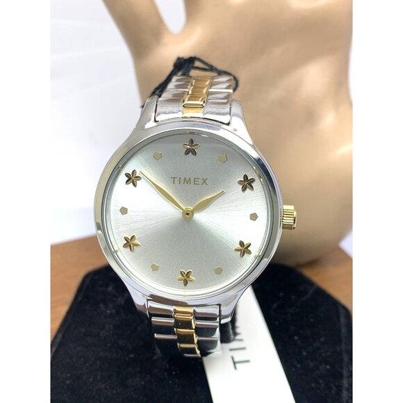 Timex Women\'s Watch TW2V23500 Quartz Silver Dial Two Tone Stainless Steel 36mm main image 7